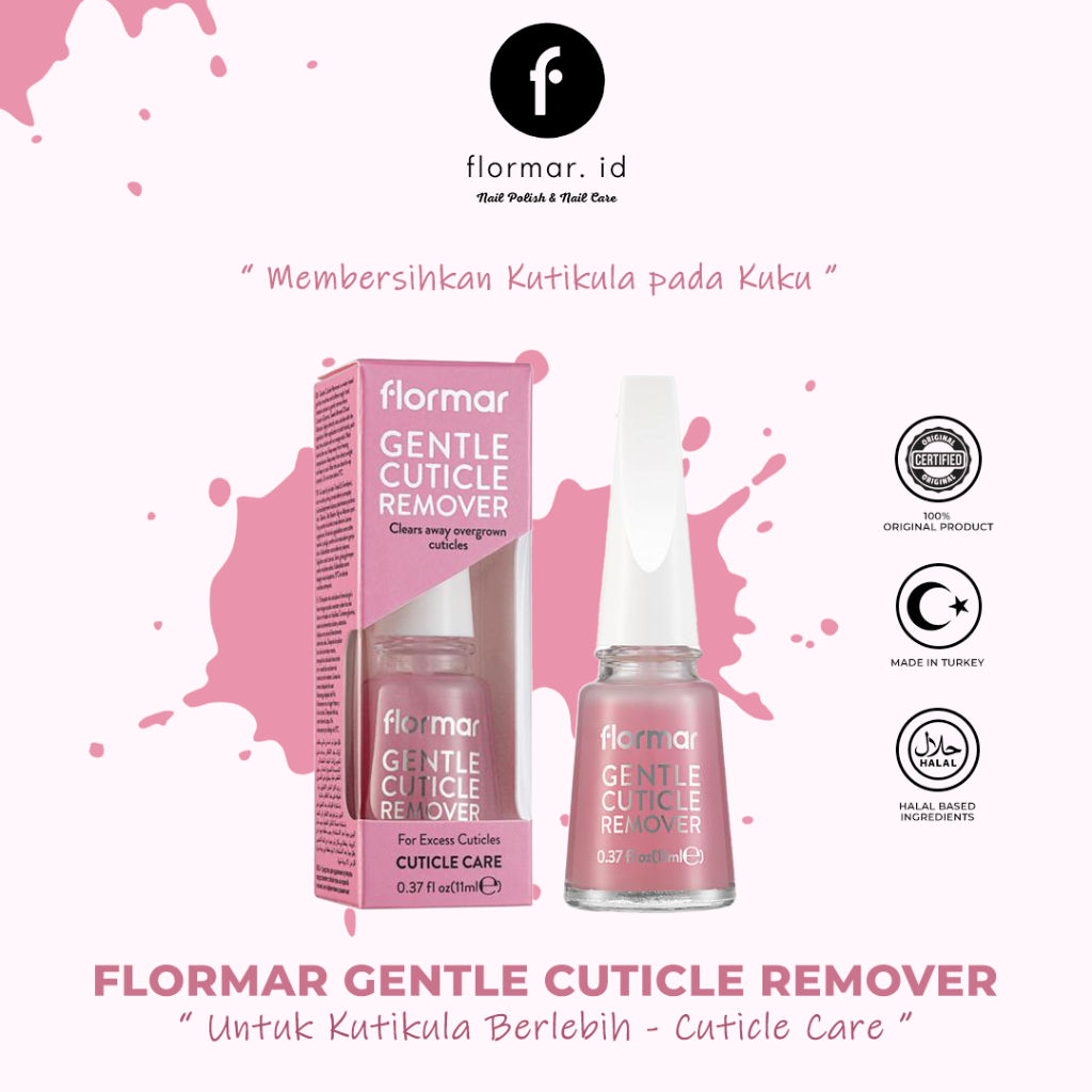 Flormar Gentle Cuticle Remover (Nail Care)