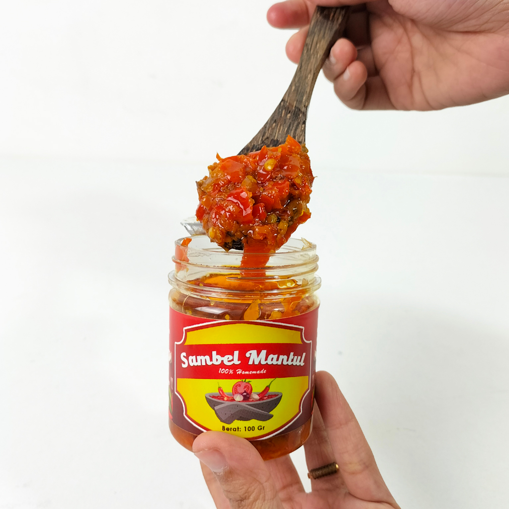 Sambal bawang mantul pedas gurih sambal homemade sambal bawang 100gr