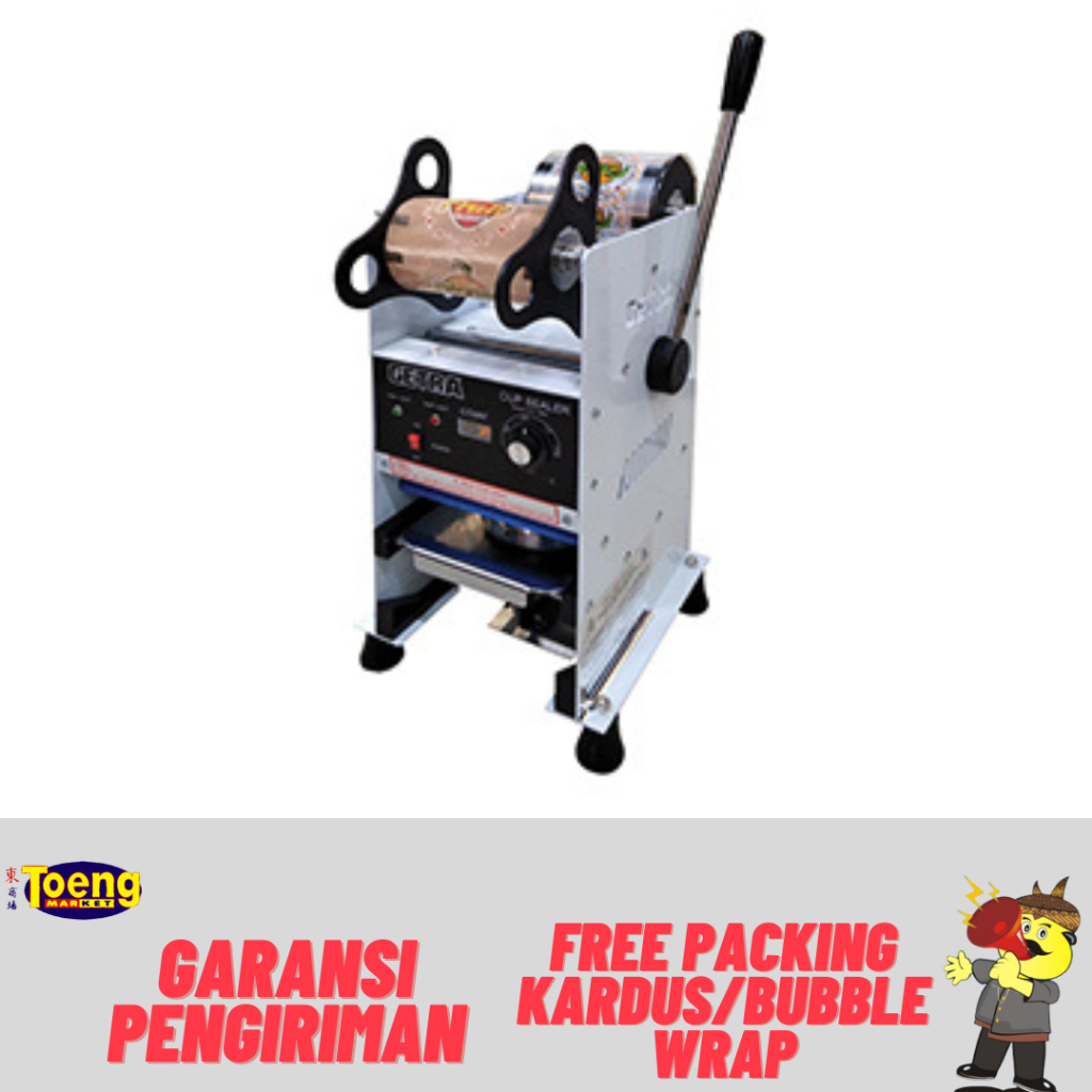 CUP SEALER GETRA / MESIN CUP SEALER / MESIN PENYEGEL TUTUP GELAS GETRA