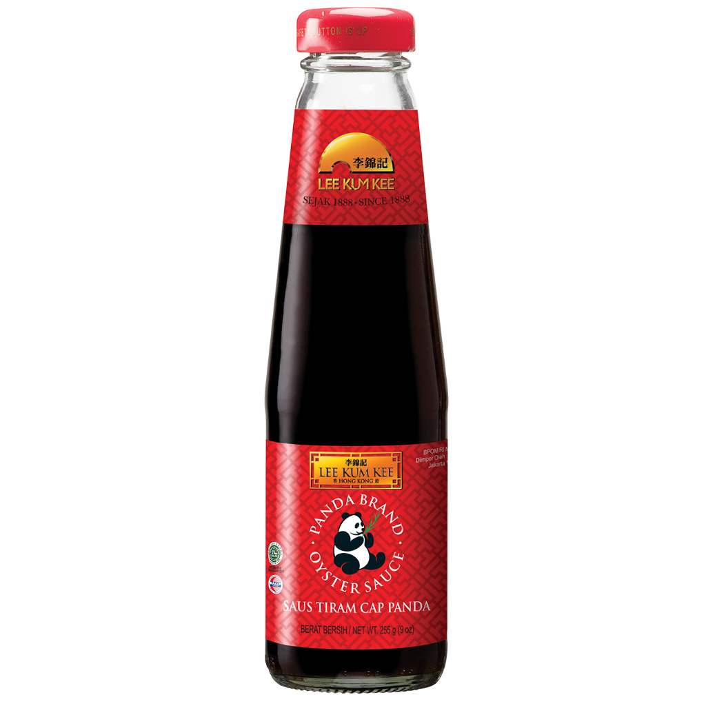 

LEE KUM KEE PANDA SAUS TIRAM 255ML BOTOL, SAUS OLAHAN U/ MASAKAN DLL
