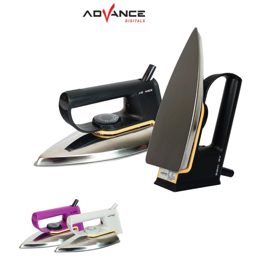 Advance Setrika Listrik (Dry Iron) Anti Lengket STK-510 - Random