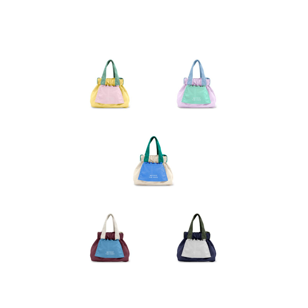 READY BEYOND THE VINES COLOURBLOCK MICRO DUMPLING BAG