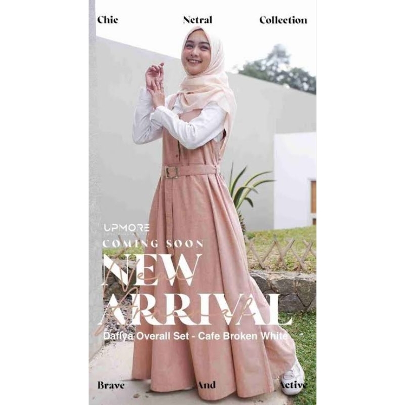 GAMIS OVERALL SET UPMORE DAFIYA
