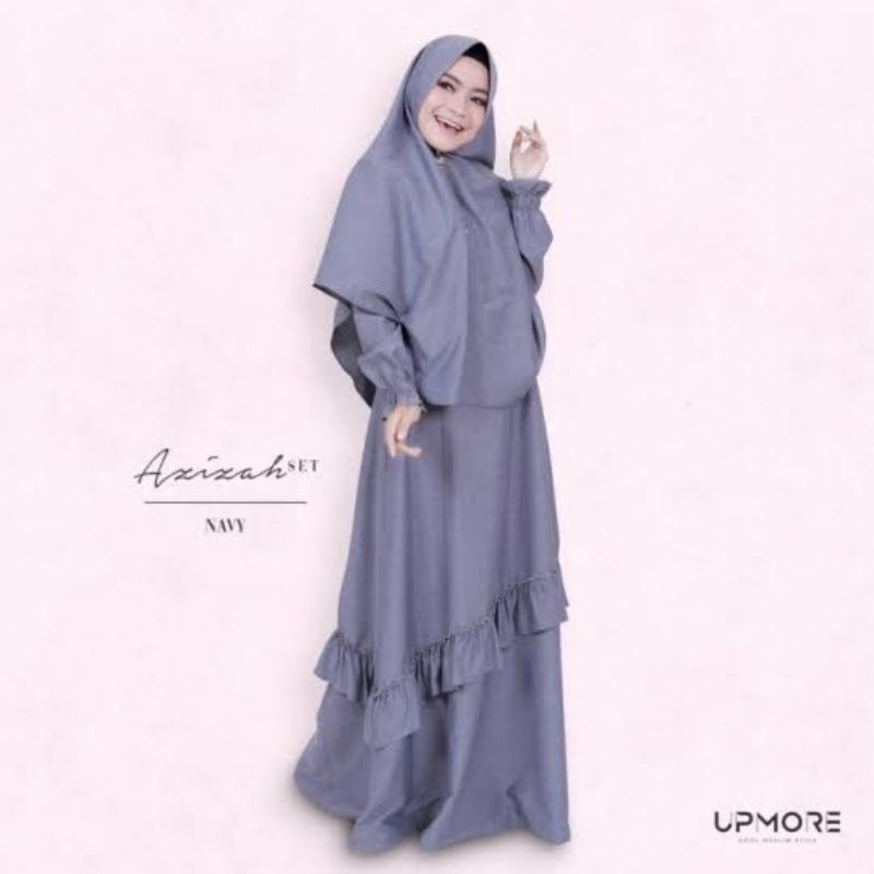 GAMIS SYAR'I SET KHIMAR WANITA AZIZAH UPMORE