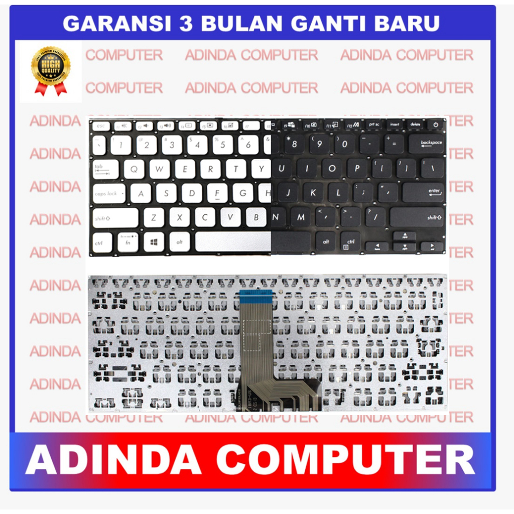 Keyboard Asus X409 A409 A409F A409FA A409J A409JA A409M A409U M409 M409A M409B M409BA M409D M409DA A420 S430 S14