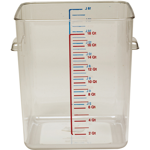 Saving Container 22qt/ Tempat penyimpanan makanan/ Carb-X Space Saving Container - Rubbermaid FG6322