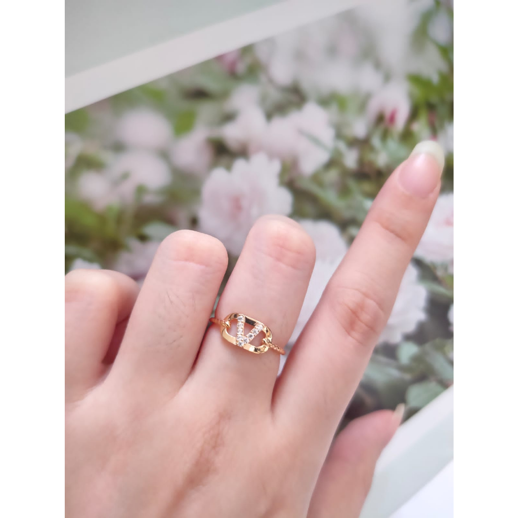 Cincin levi permata fashion emas asli emas surabaya jawa timur 700
