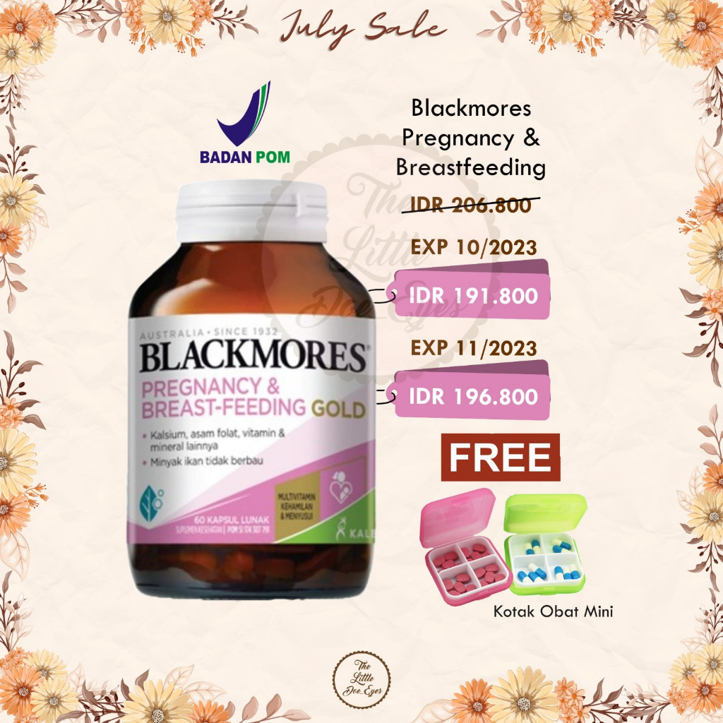 [READY] Blackmores Pregnancy and Breastfeeding Gold BPOM