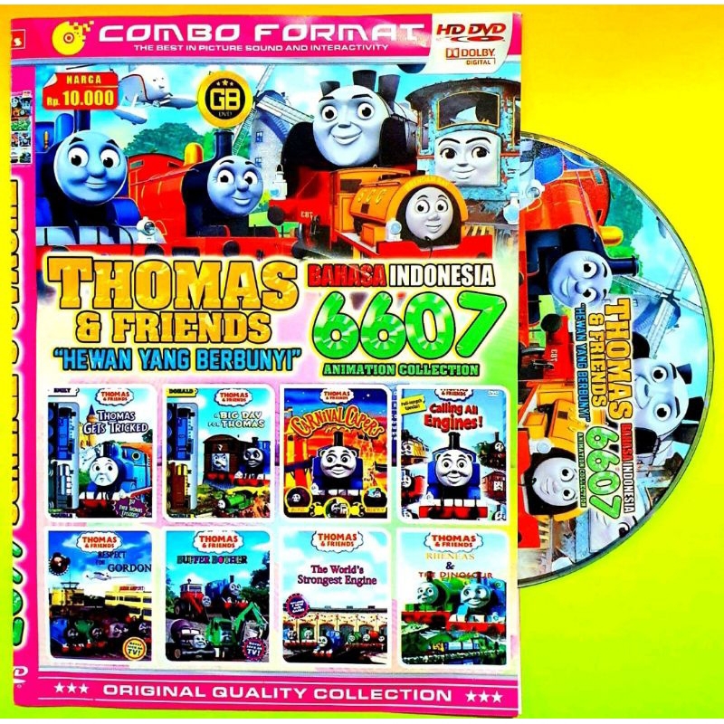 Kaset Film Thomas And Friends Collection Terbaru Terlaris Animasi Anak-anak