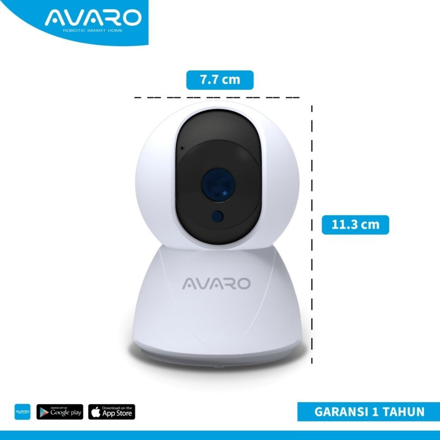 Smart IP Cam Indoor CT01 A 6x Zoom +Lan Port- Cctv IP Cam AVARO CT01-A