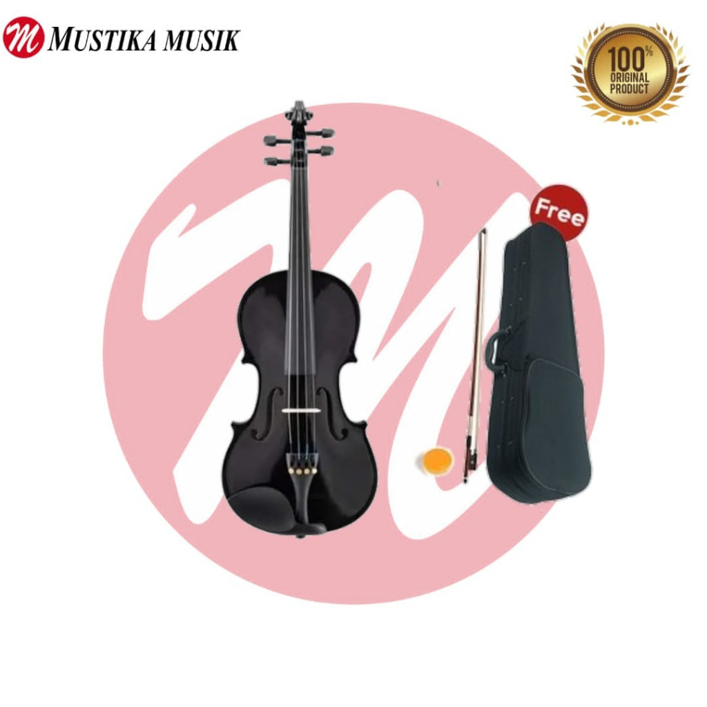 Violin GIUSEPPI GV-10 3/4 BLACK / CERVINI HV-100
