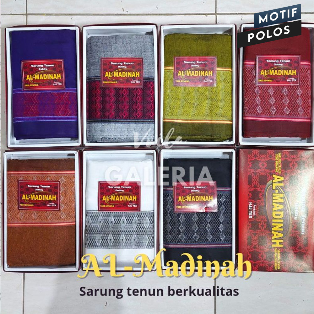 Sarung Tenun Premium Murah - Al Madinah - Grosir sarung berkualitas, Packing BOX