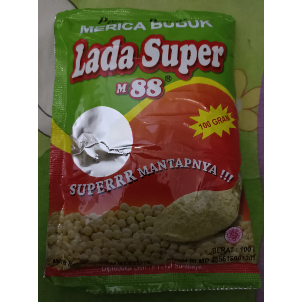 

Merica Bubuk dari Lada Super M88 100gr
