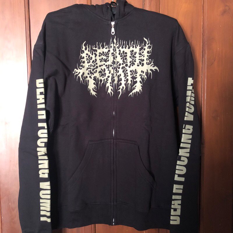 Zip Hoodie Death Vomit - Cursed RARE