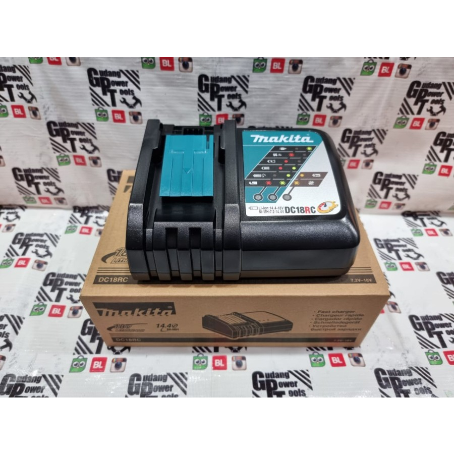 Charger Baterai 18V Makita DC18RC