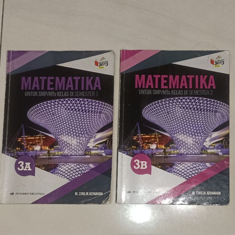 

Buku Matematika SMP/MTs Kelas 9 — Penerbit Erlangga