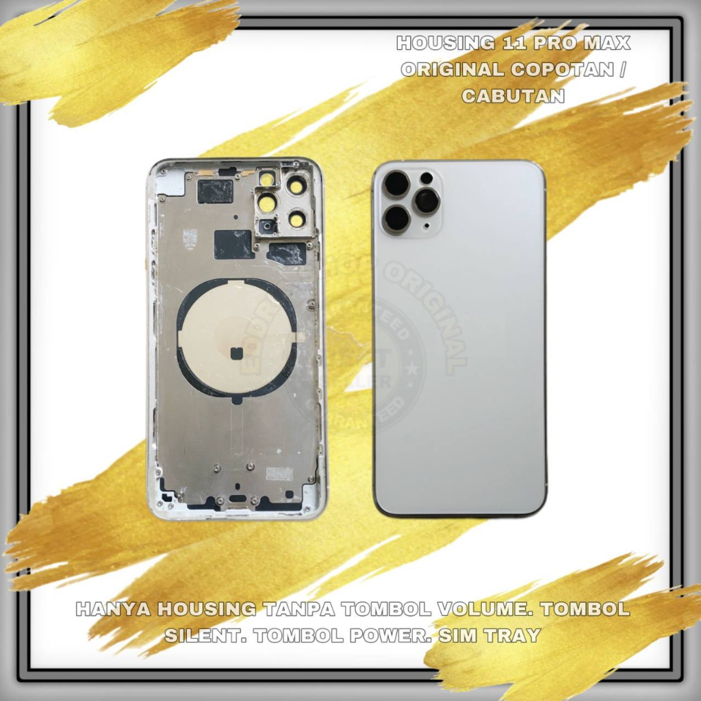 HOUSING / CASING 11 PRO MAX COPOTAN ORIGINAL BEKAS KEMULUSAN 90%