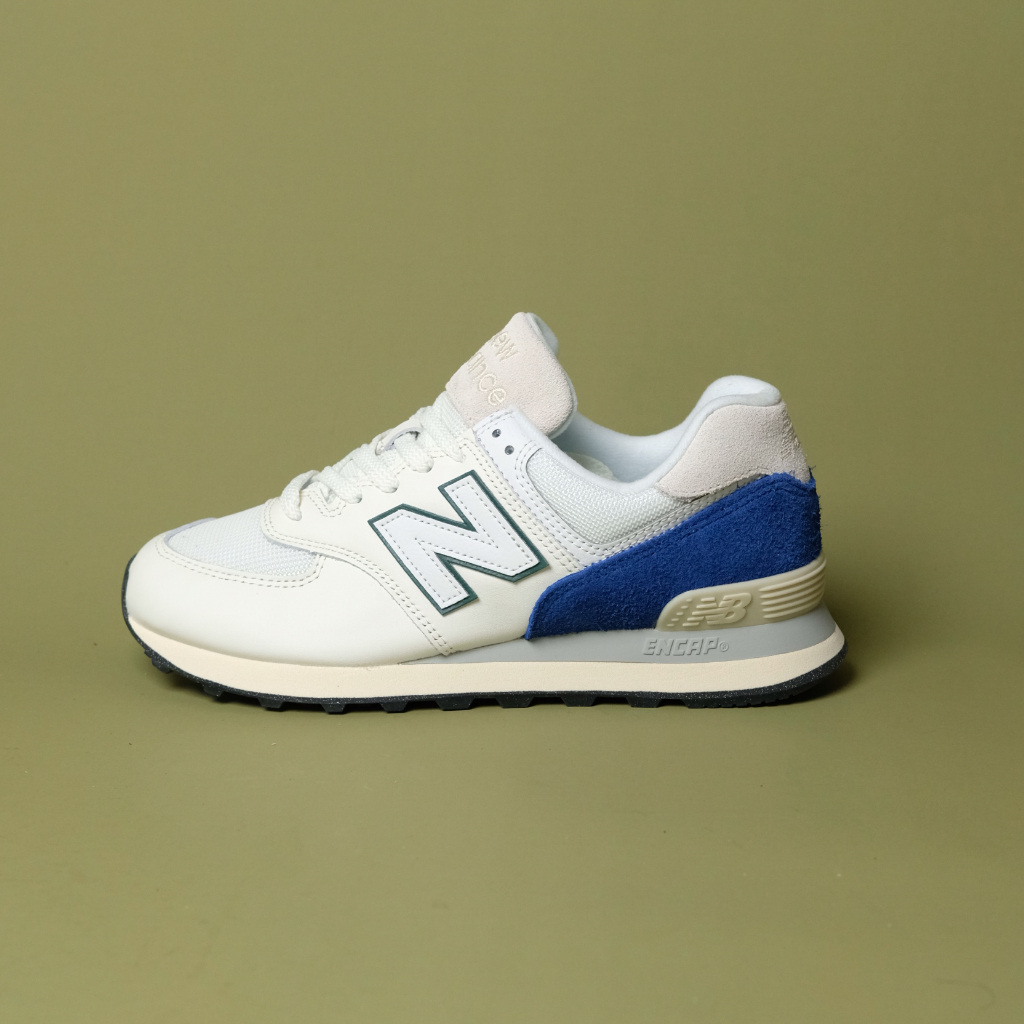 NEW BALANCE 574 - BEIGE WHITE BLUE [U574UI2] ORIGINAL