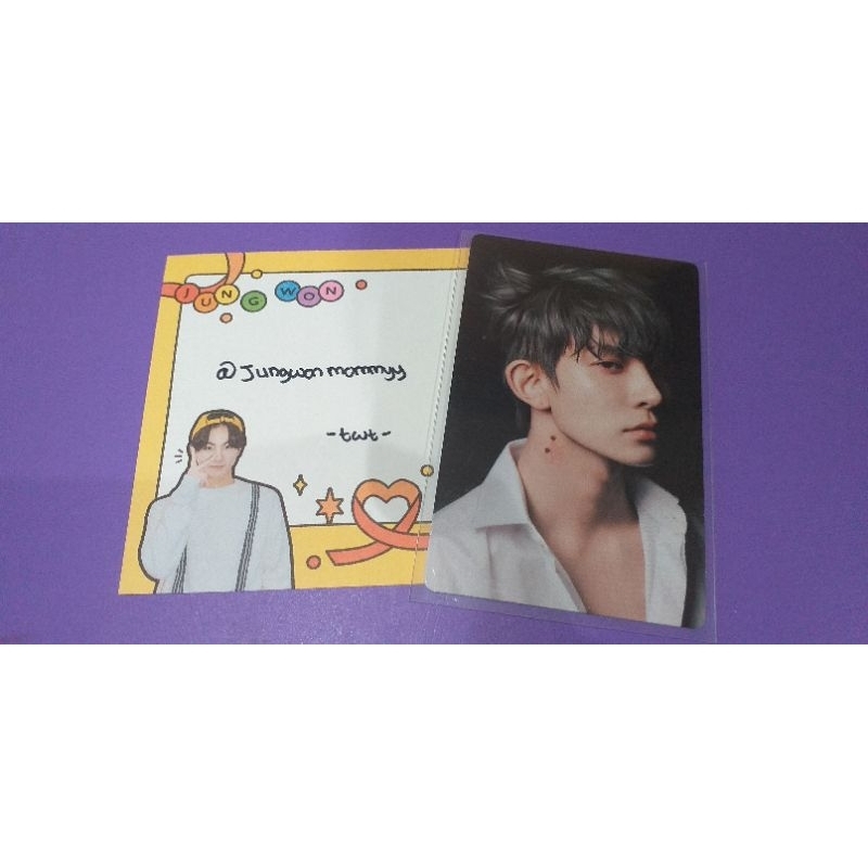 READY PHOTOCARD HEESEUNG DARK BLOOD KONSEP ENGENE VER, HEESEUNG KOKOP