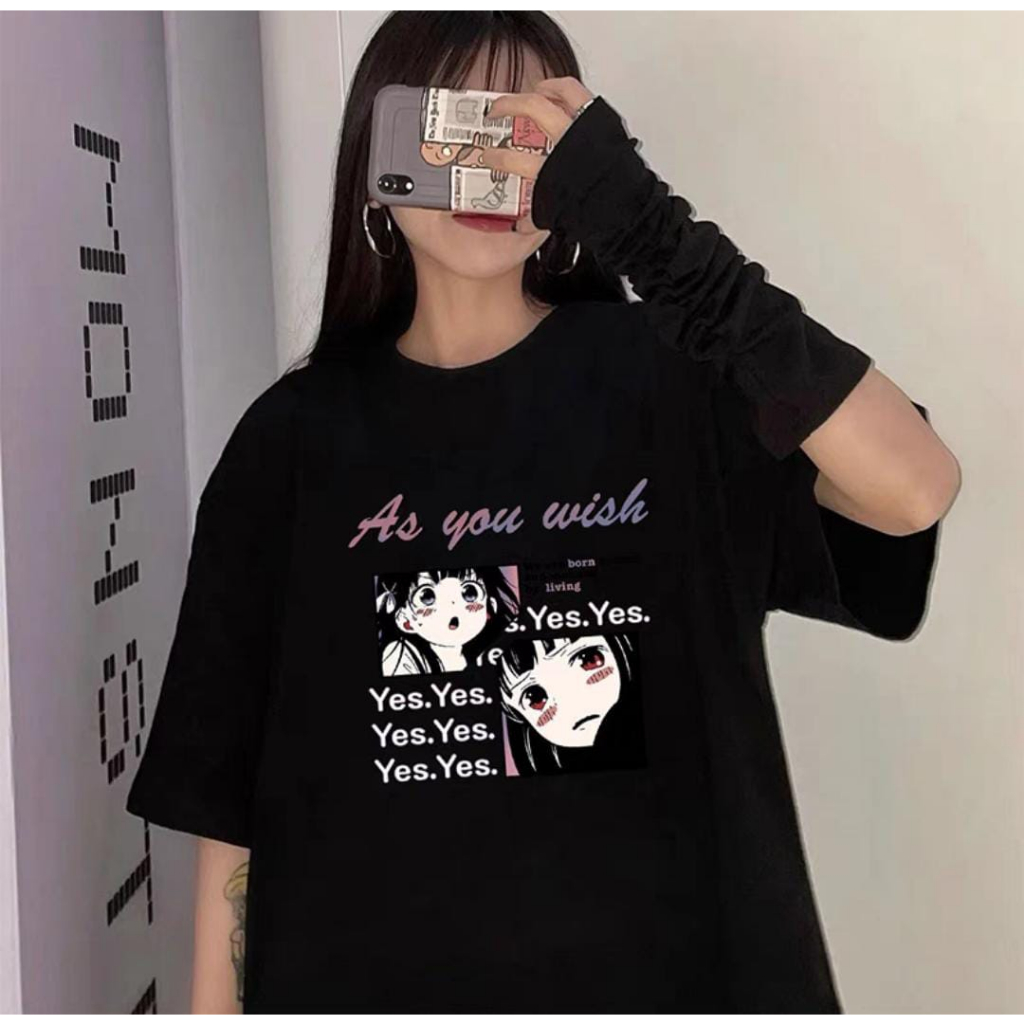 AS YOU WISH GIRL T SHIRT OVERSIZE (V1)