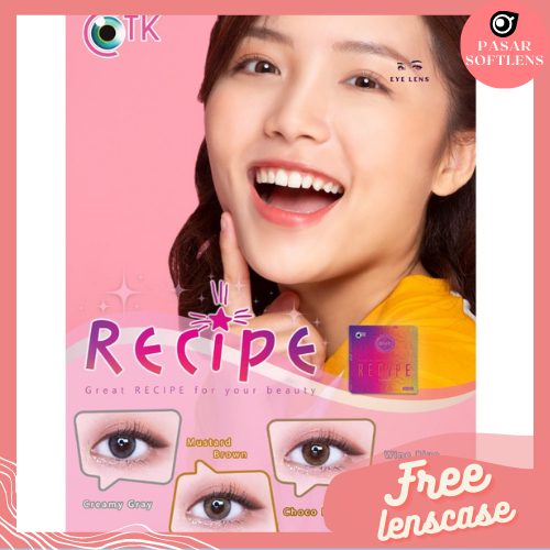 SOFTLENS RECIPE MINUS -3.25 S/D -6.00 BY CTK 14.5MM FREE LENSCASE