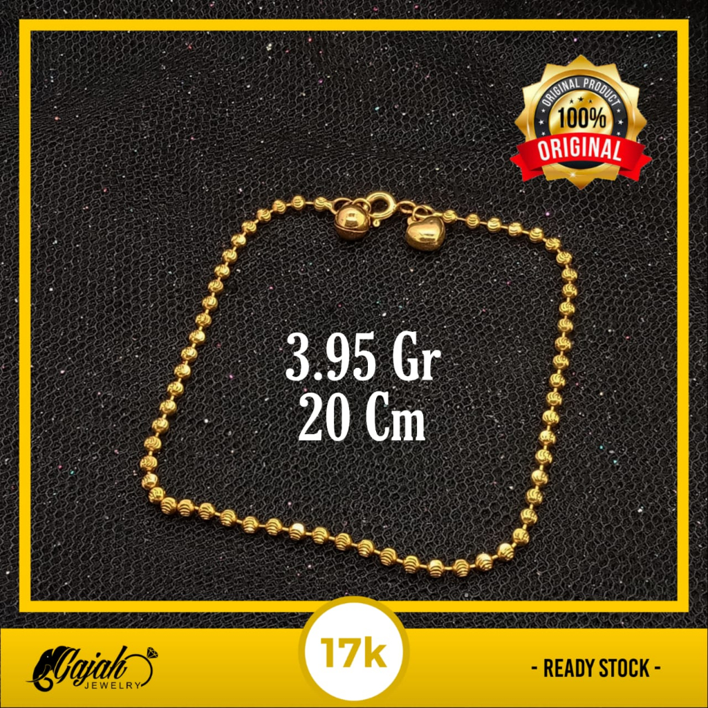 Gelang Emas 17K - 3.95 Gr Kadar 750 - 5397