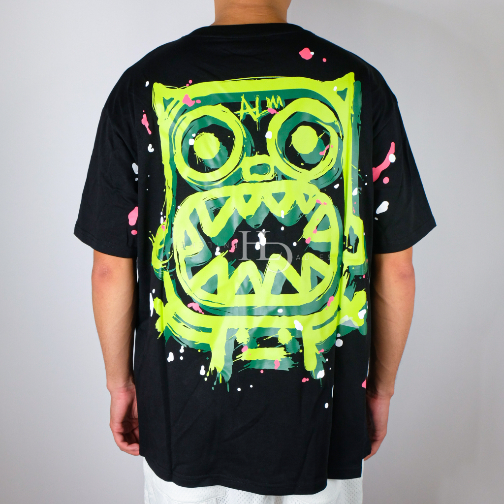 Calmmind 3D Graffiti Monster Tee Black