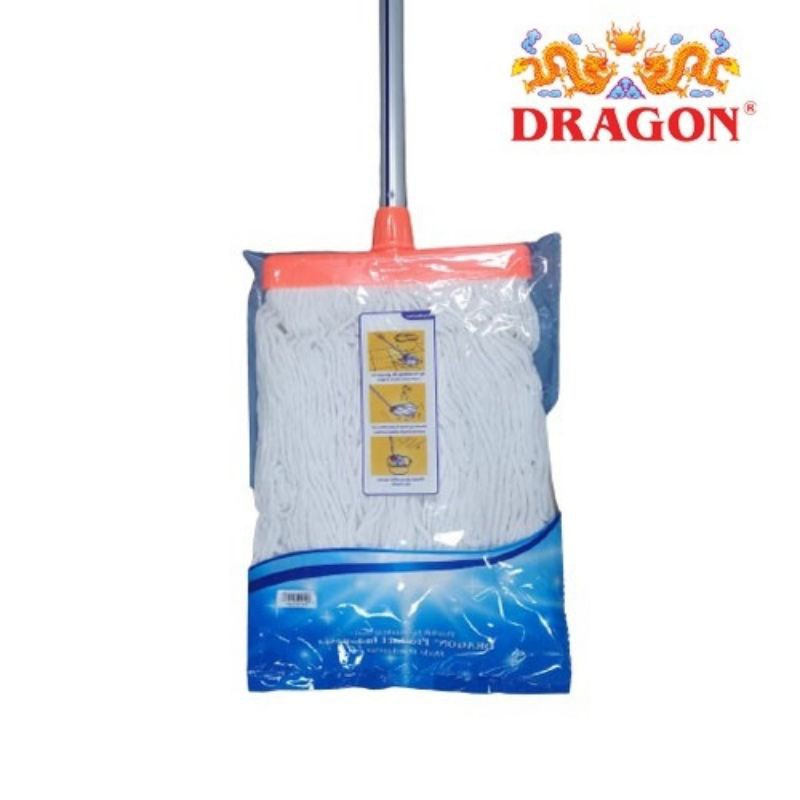 DRAGON PEL LEBAR/KAINPEL/MOP PEL 20 / 16 cm PLUS BESERTA GAGANG 1 SET