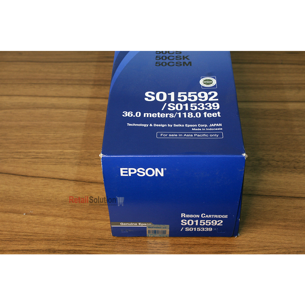 Ribbon Cartridge Epson PLQ20 PLQ-20 S015592 Pita Epson Original 3-Pack