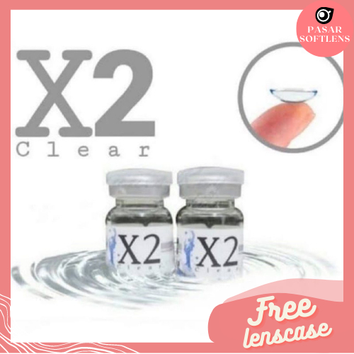 SOFLENS BENING X2 CLEAR (-0.50 SD -10.00) bisa beda minus DIA 14MM / SOFTLENS BENING TAHUNAN / Softlen Soflen Soflens