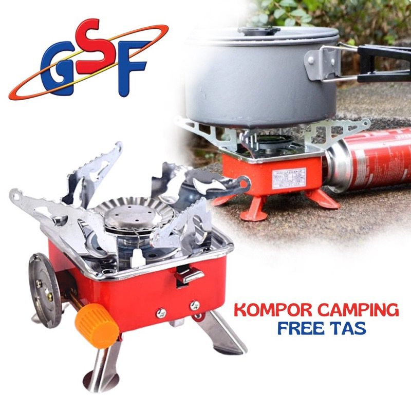 Kompor Portable Camping Kompor Gas Portable GSF 3311 GSF 3309 Kompor Gunung Berkemah