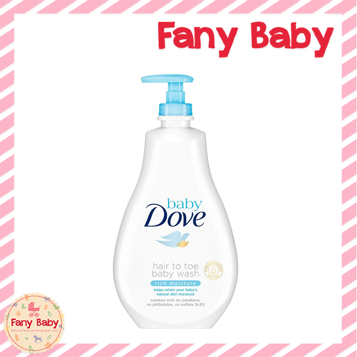 DOVE BABY HAIR TO TOE BABY WASH 591ML