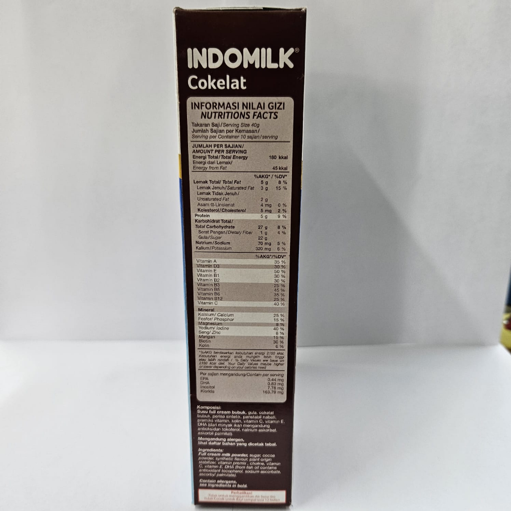 Indomilk Susu Bubuk Cokelat 400 gram