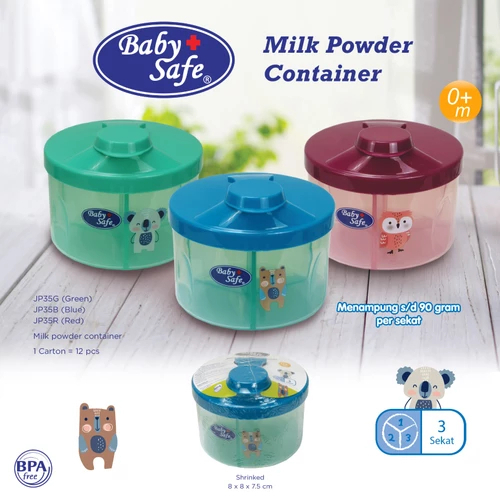 Baby Safe Milk Powder Container JP35 / Tempat Susu Bubuk