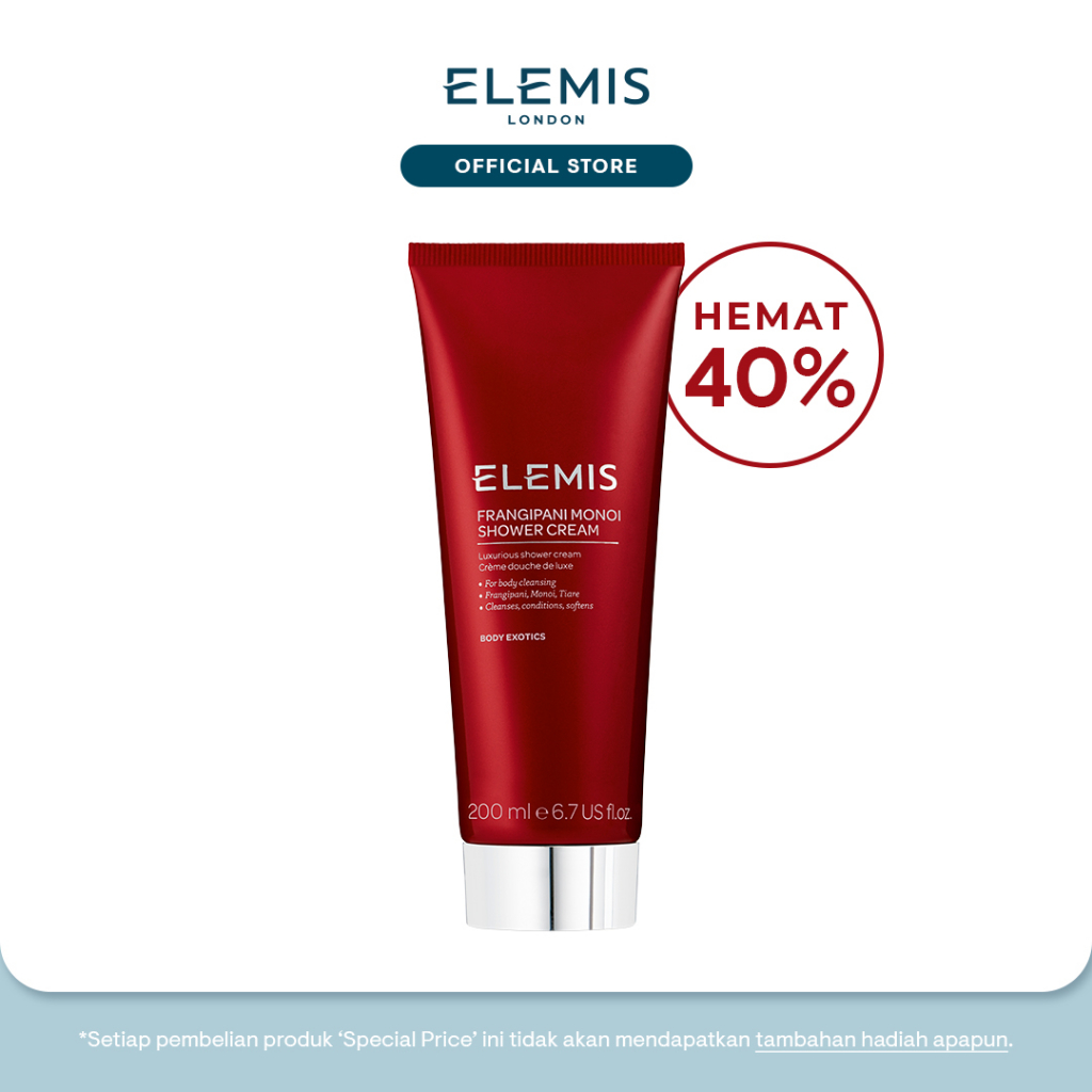 Elemis - Exotic Frangipani Monoi Shower Cream 200ml - Perawatan Tubuh