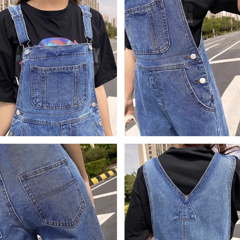 Jumpsuit korea style overall wanita dewasa jumpsuit wanita kekinian celean jeans panjiang kodok wanita ootd terbaru 2023