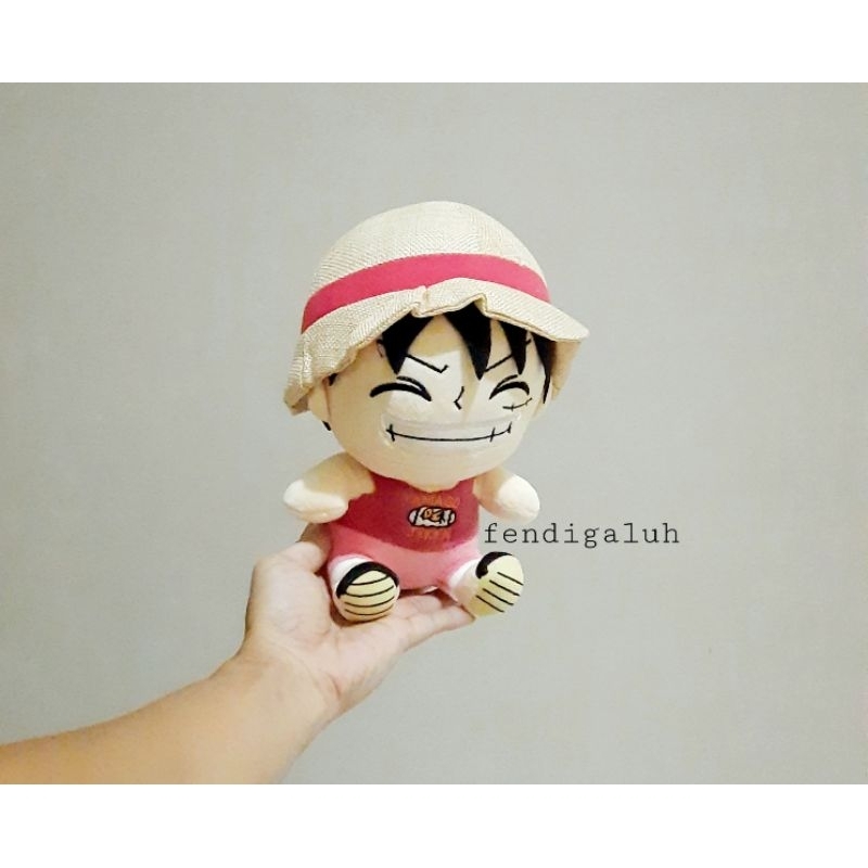 Boneka Monkey D Luffy One Piece Size 25 cm/ Boneka One Piece/ One Piece/ Luffy