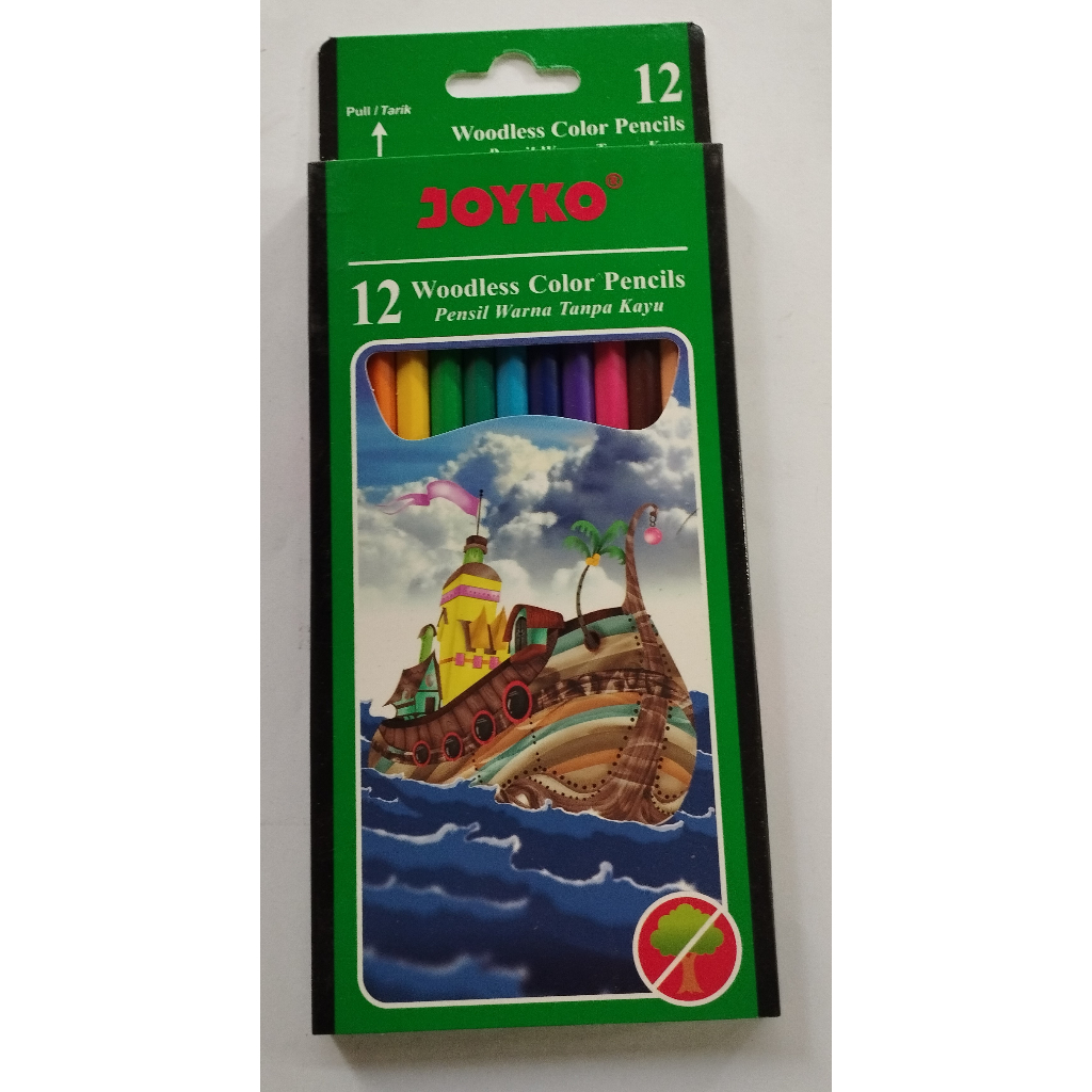 

PENSIL WARNA JOYKO 12 WARNA