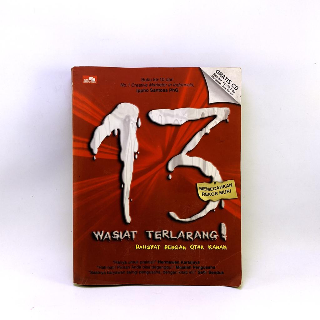 Buku ORIGINAL Ippho Santosa | 13 Wasiat Terlarang Dashyat