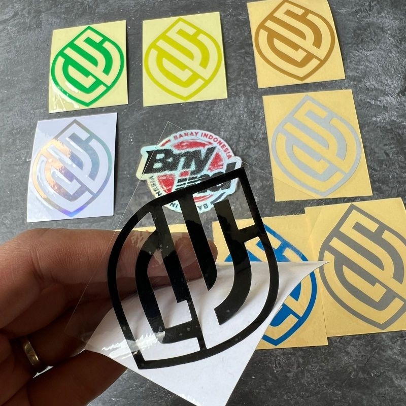 Stiker Sticker Logo TEAMSLV cutting