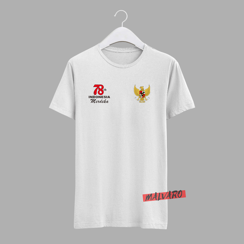 MALVARO-BAJU HUT RI 78/ KAOS HUT RI INDONESIA 78/ KAOS PANITIA 17 AGUSTUS IND-12