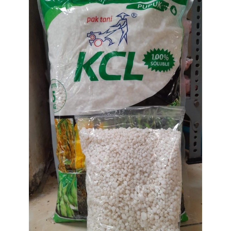 Pupuk KCL Granule Pak Tani Kemasan Repack 1KG
