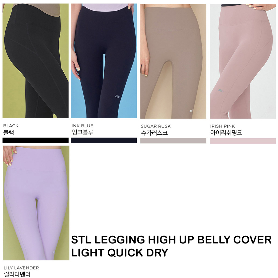 SALE GRADE B STL Korea Legging High Up Belly Cover  Light Quick Dry