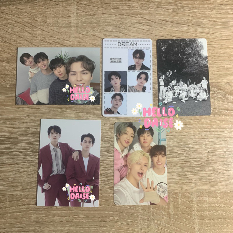 TC Seventeen Dicon Home HHU PEPO Photocards