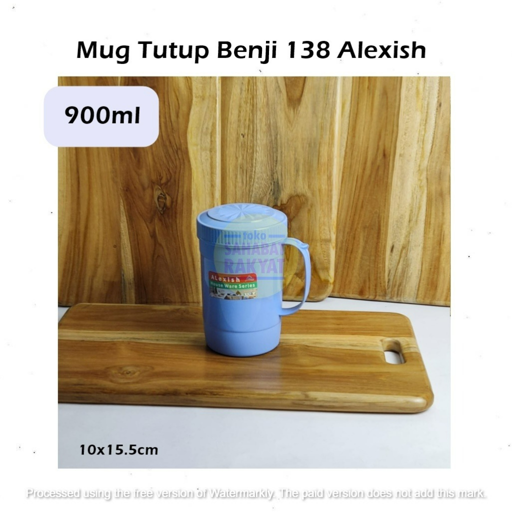 Mug Gelas Tutup Benji 138 Alexish