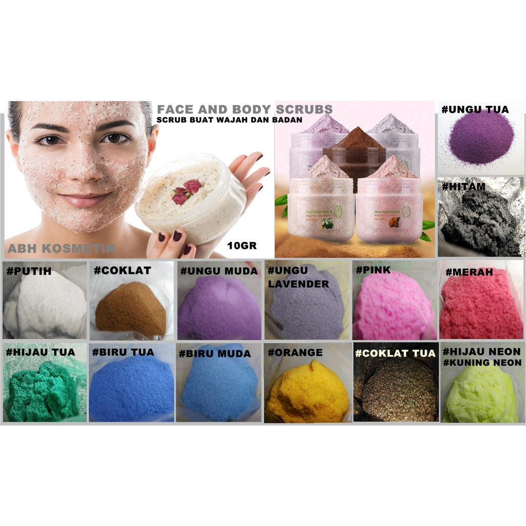 BEADS SCRUB JOJOBA BEADS UNTUK SCRUB WAJAH 100GR