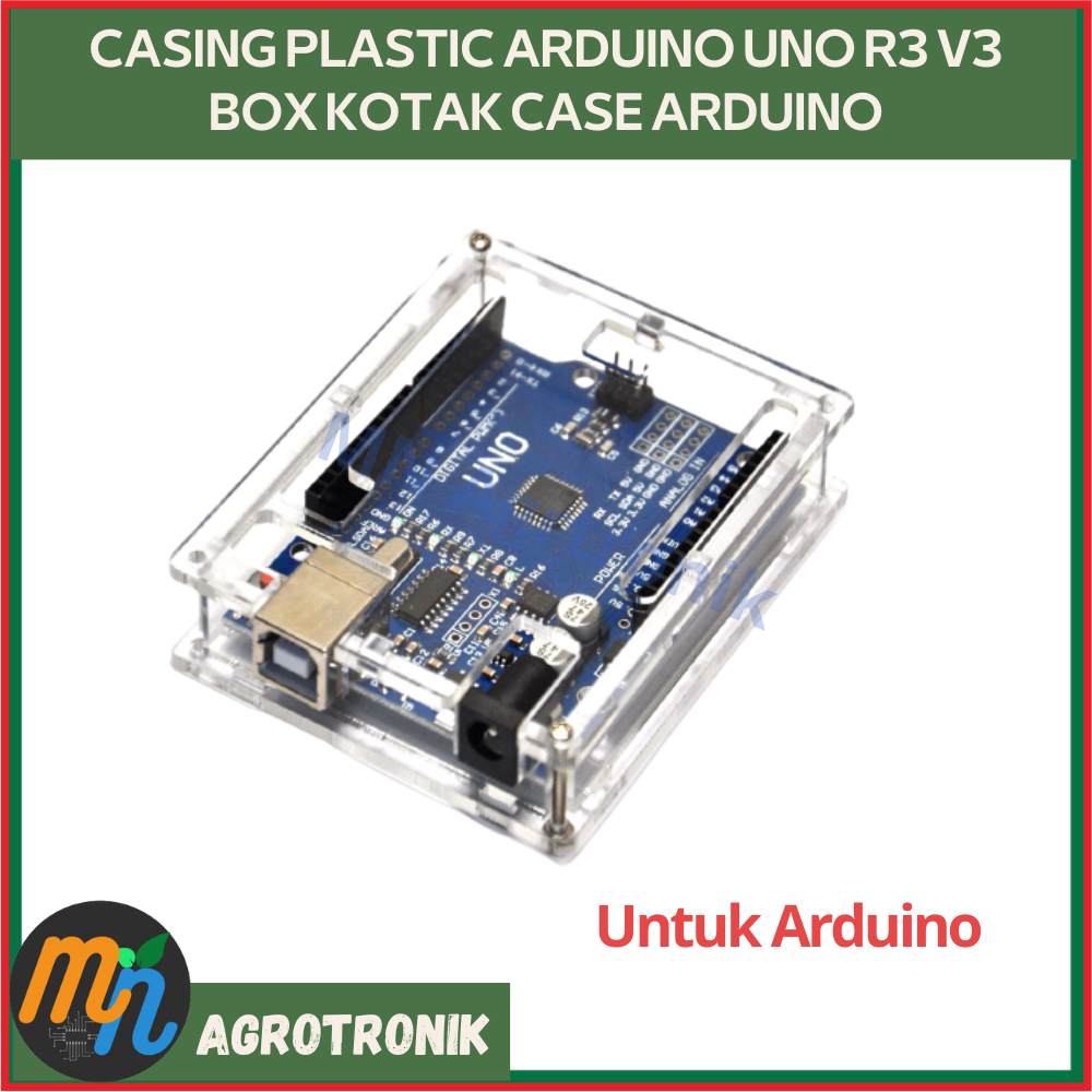 CASING PLASTIC ARDUINO UNO R3 V3 BOX KOTAK CASE ARDUINO