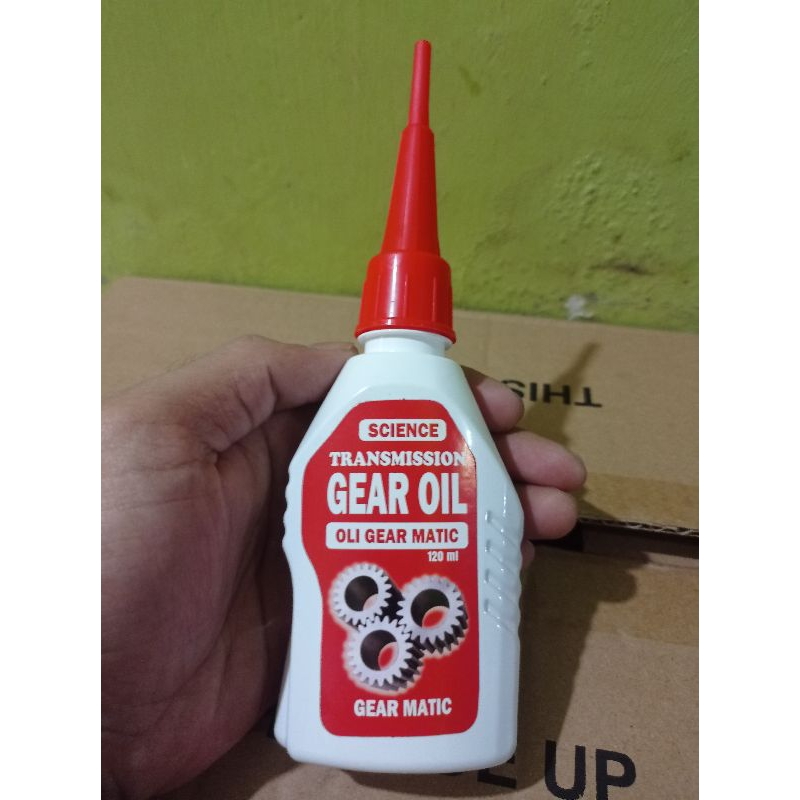 OLI GEAR/GARDAN SCIENCE UKURAN 120ML UNTUK SEMUA JENIS MOTOR METIC