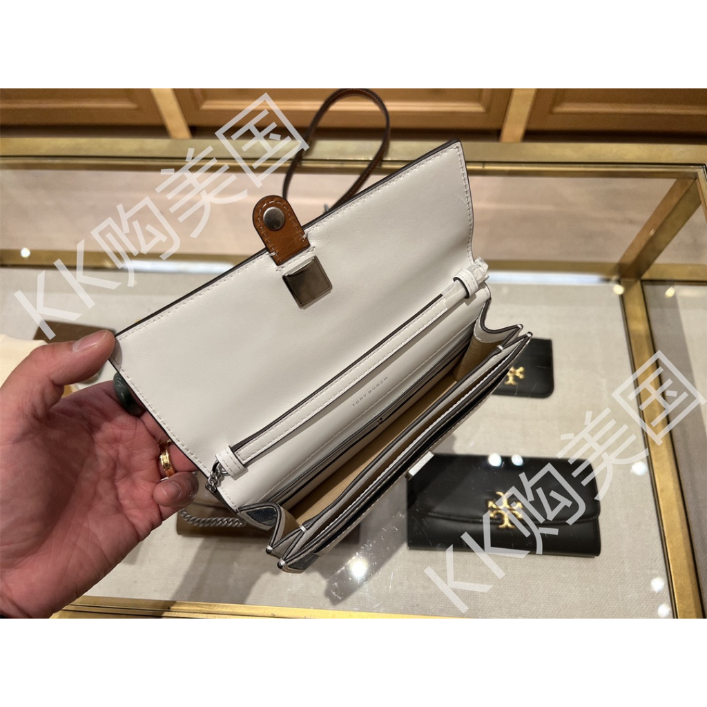 150460  149061  TB Old Flower Series Organ Bag Diagonal Straddle Chain Bag Letter Envelope