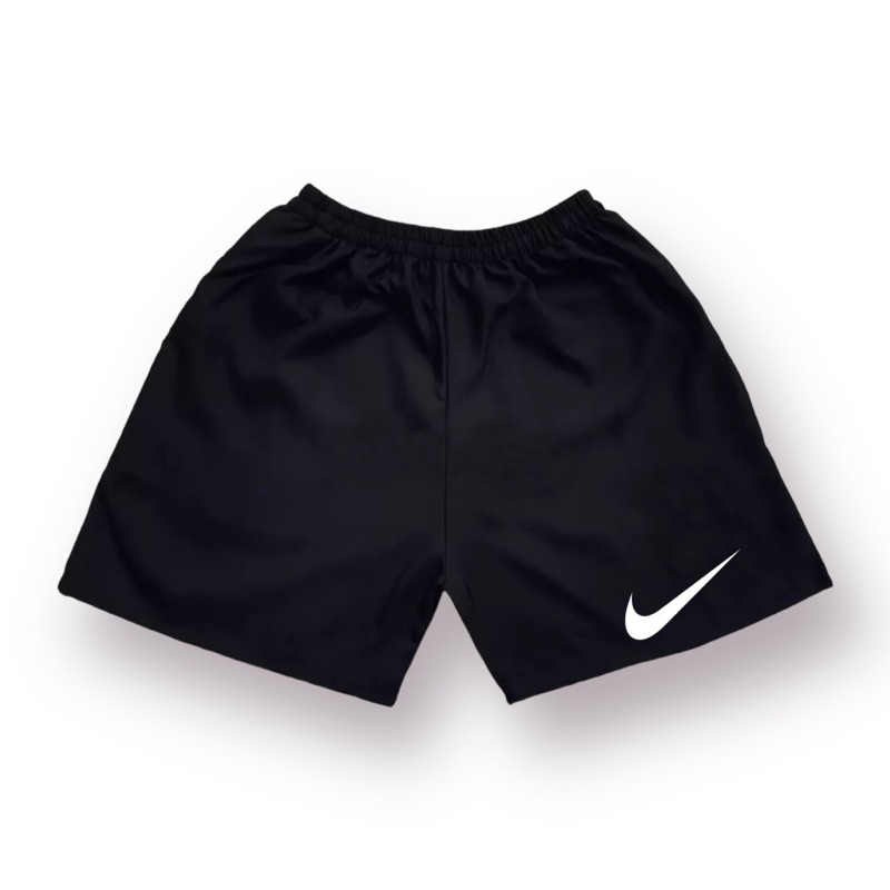 JEFFORD Boxer Pria Sablon DTF 02 | Boxer Pria Wanita | Boxer Pantai | Celana Boxer | Celana Dalam-Nike Black